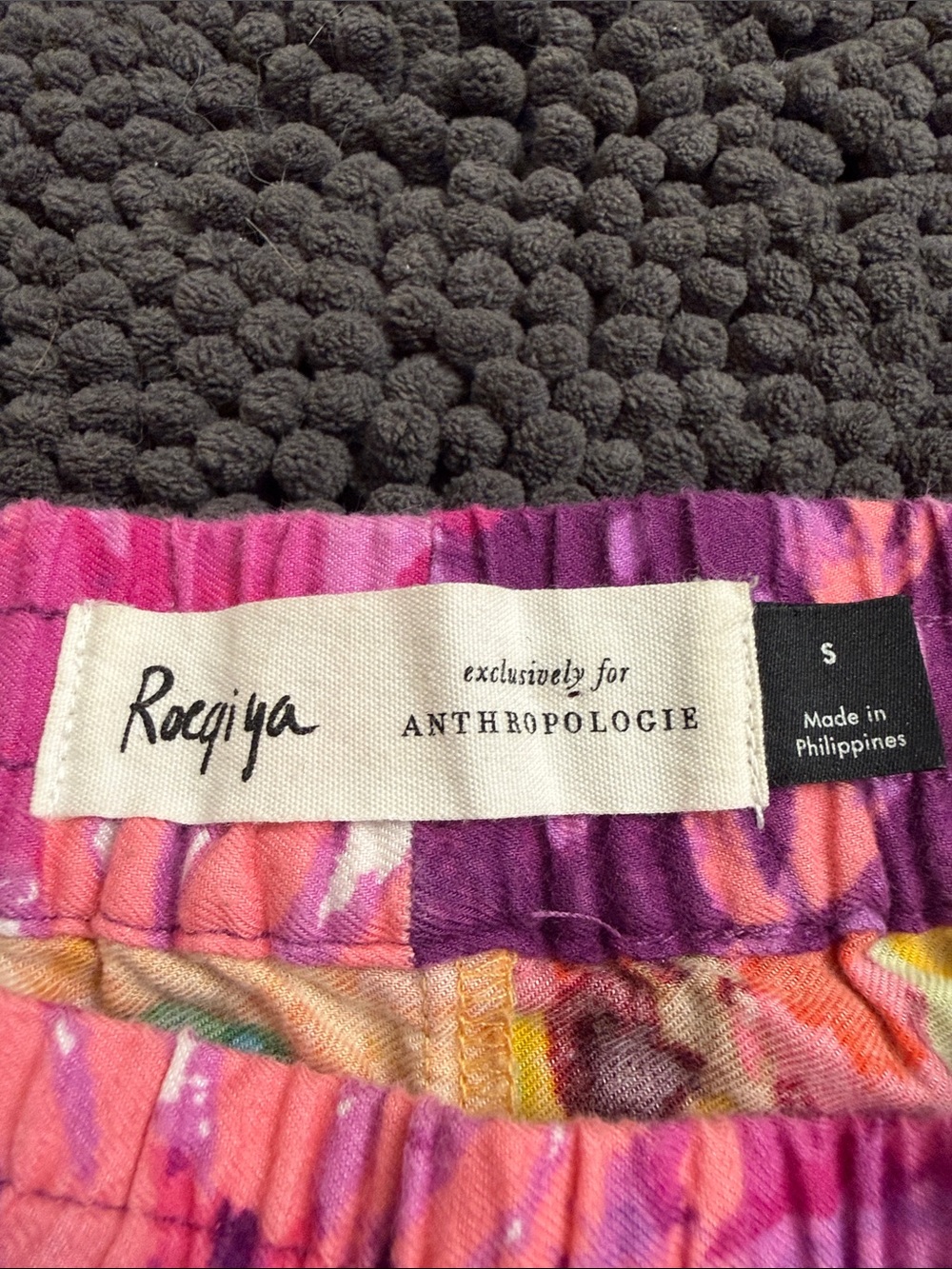 Roeqiya Fris by Anthropologie Garden Bloom Flannel Pajama Pants Size S - Picture 2 of 4